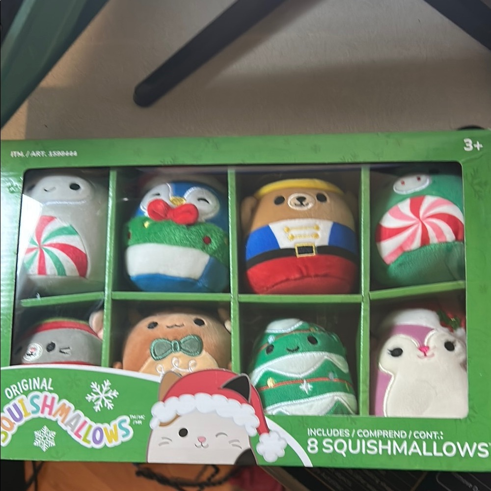 Squishmallows Holiday Plush Set